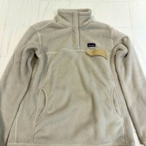 Patagonia Women's Brown Henley Sweatshirt - Size L